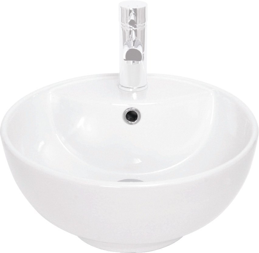Jura 109 1TH 420mm Round Counter Top Washbasin