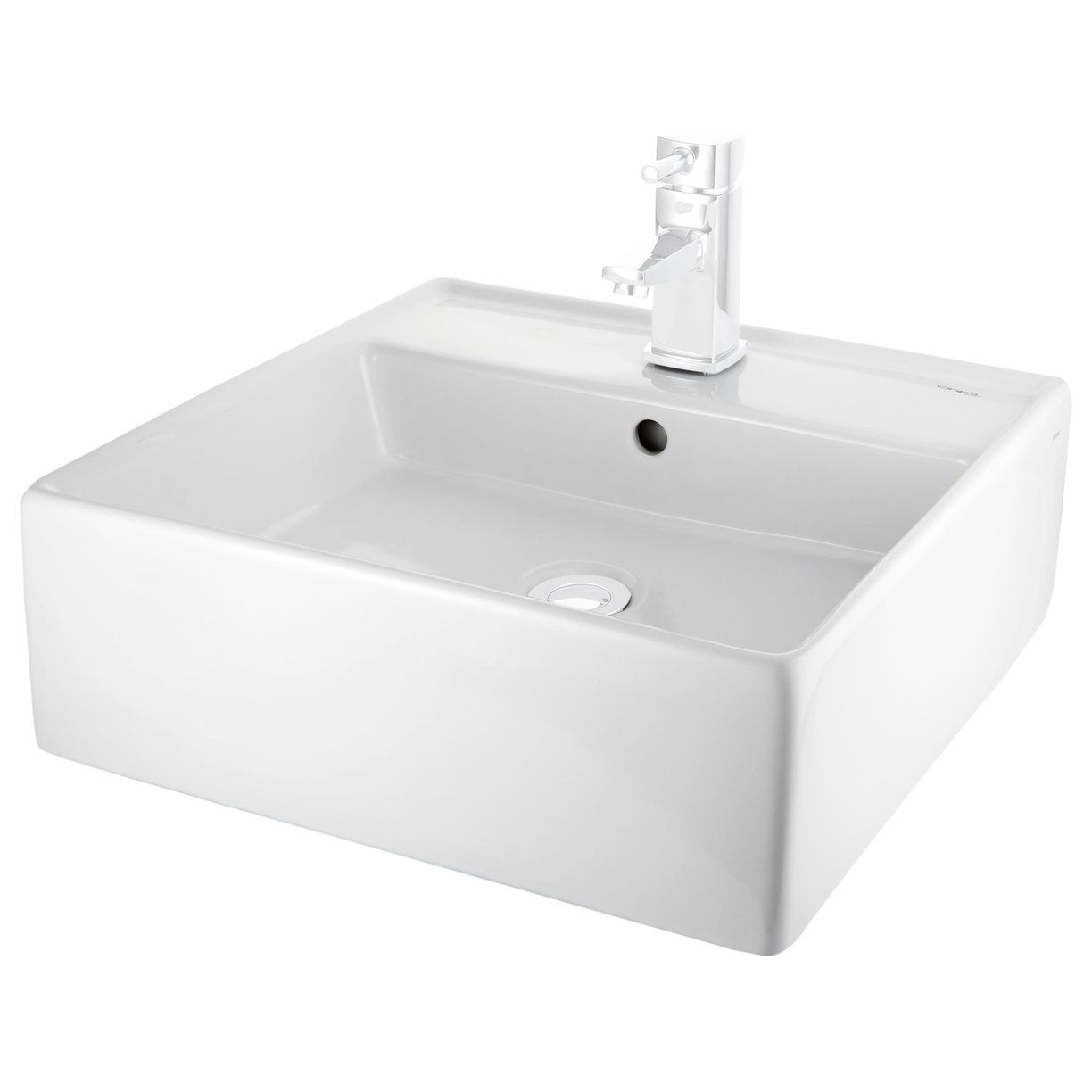 Oban 470 Square Wall Cloak/Sit On Basin 1TH