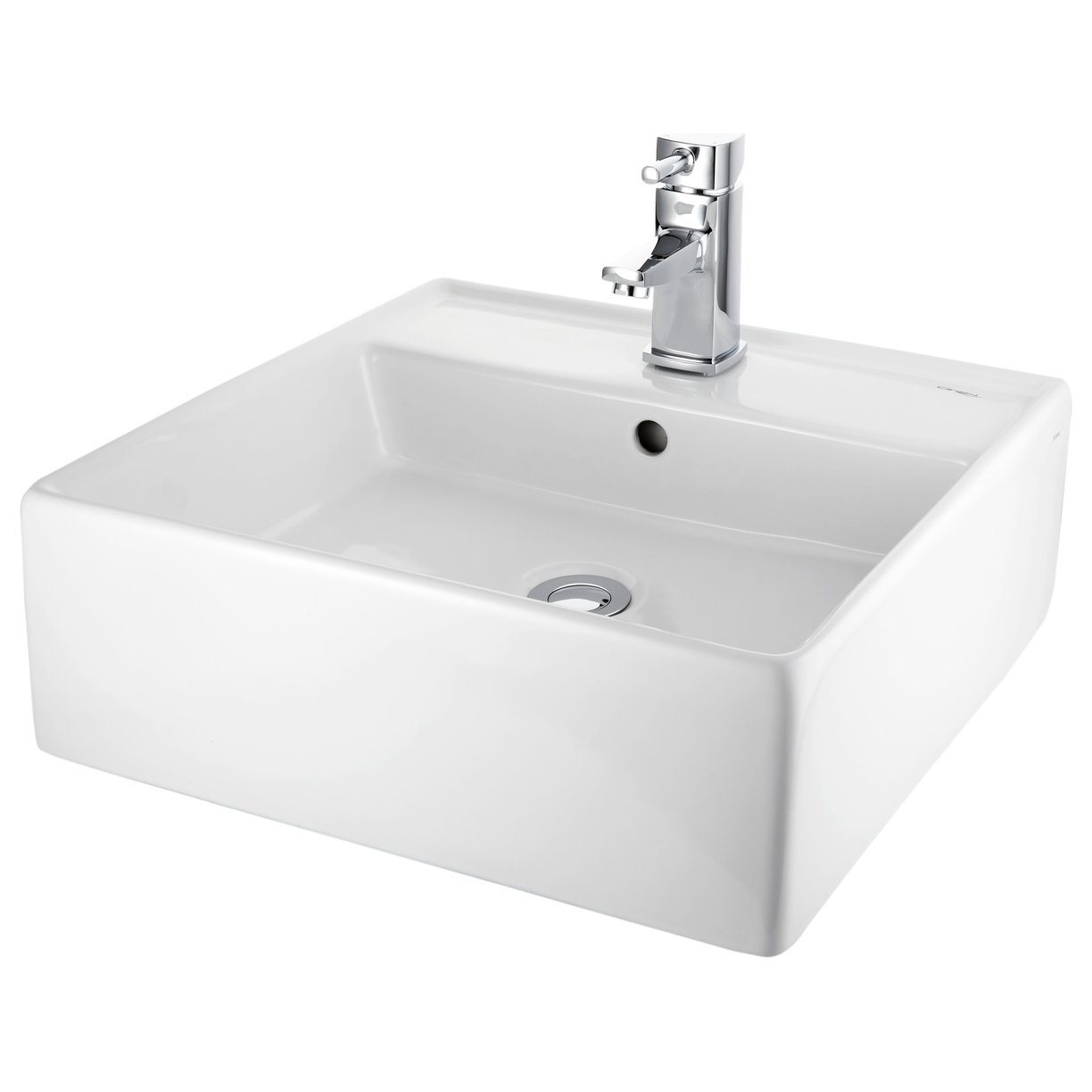 Oban 470 Square Wall Cloak/Sit On Basin 1TH