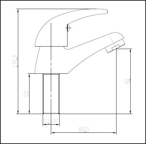 Barra Basin Pillar Taps CP