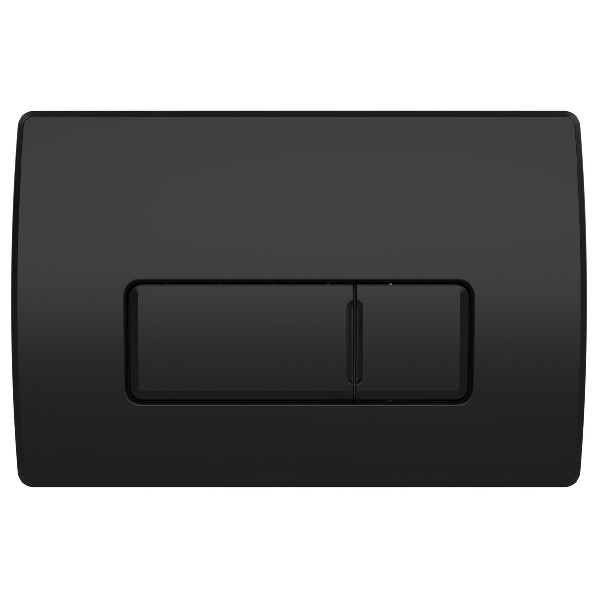 Storr Square Flush Plate Matt Black