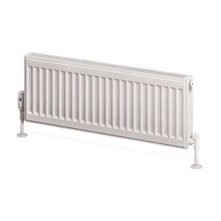 Type 11 Compact Panel Radiator 300 x 800 Gloss White