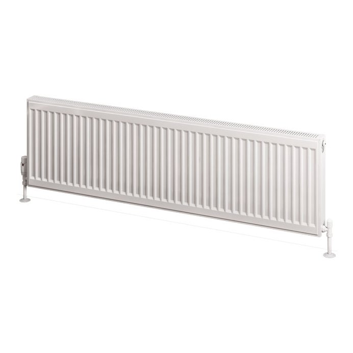 Type 11 Compact Panel Radiator 400 x 1400 Gloss White