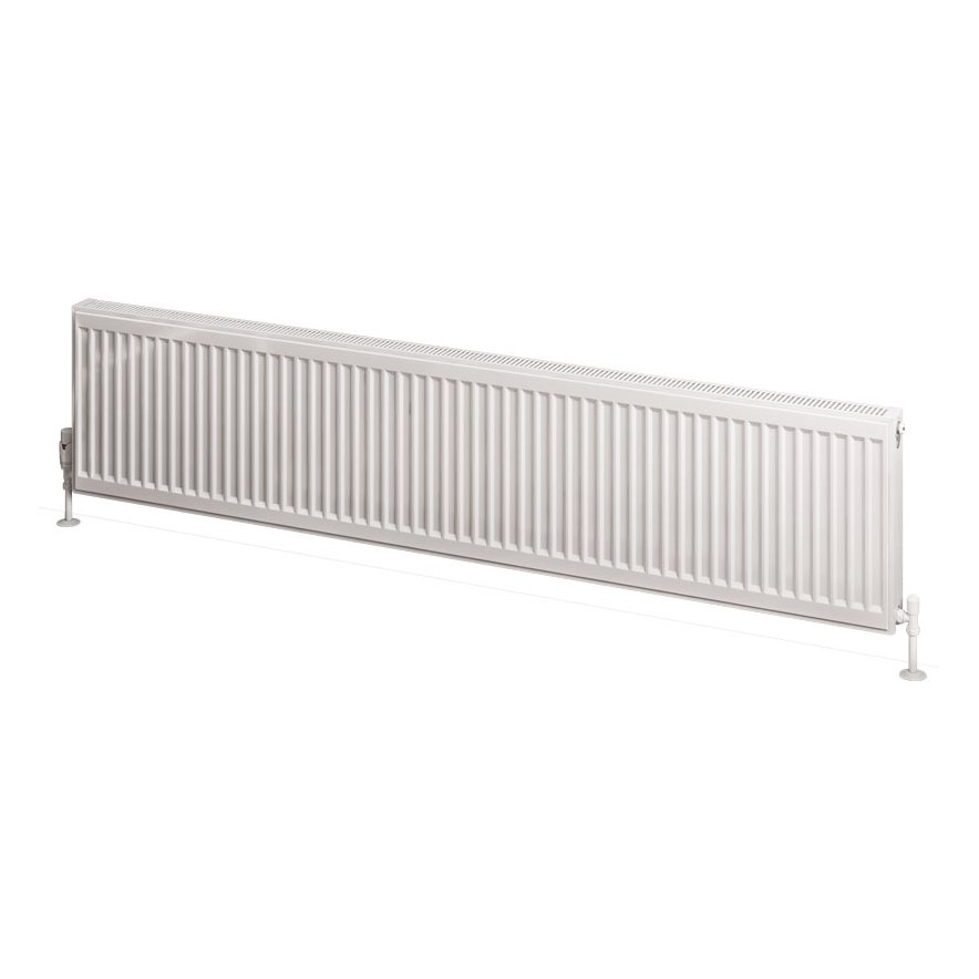 Type 11 Compact Panel Radiator 400 x 1800 Gloss White