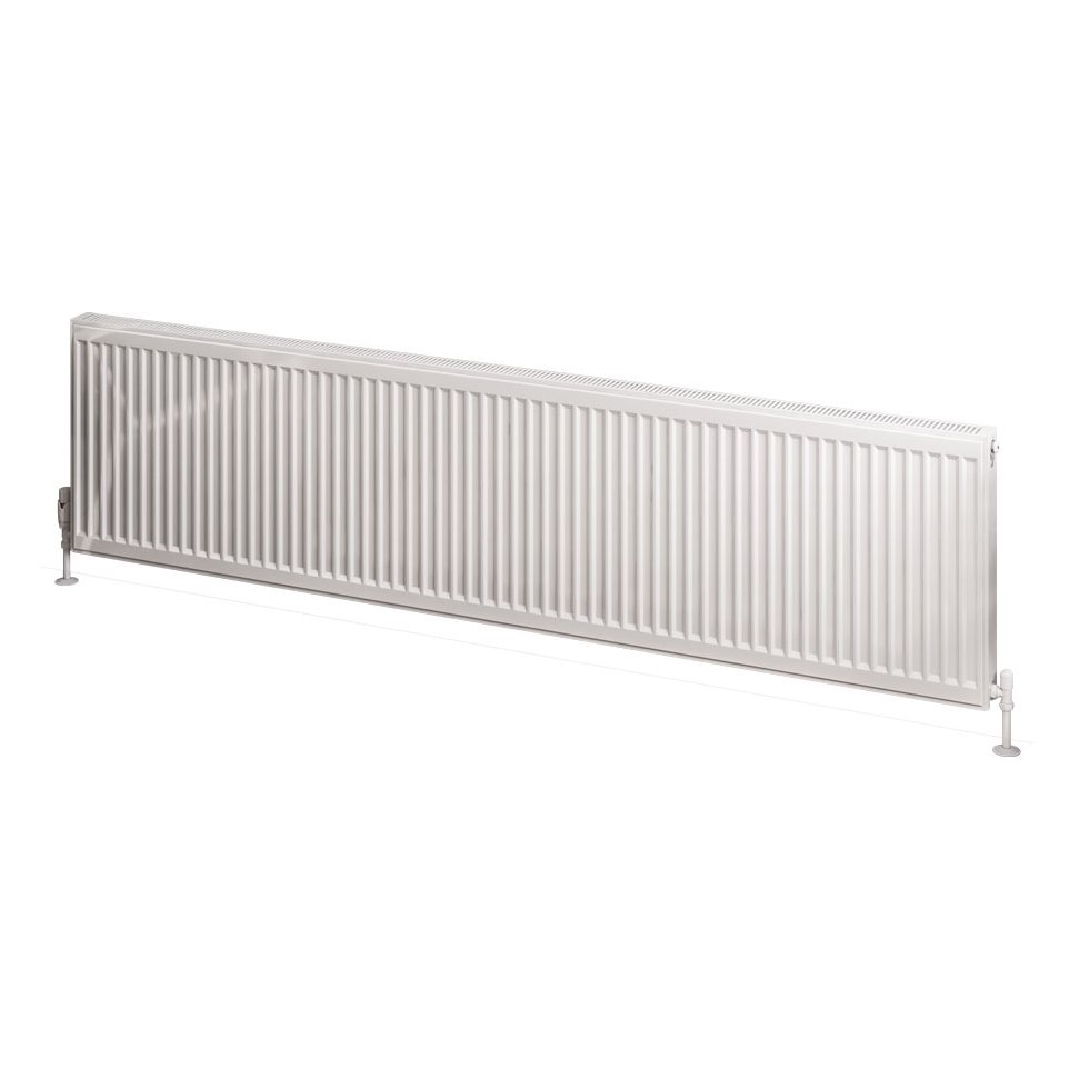 Type 11 Compact Panel Radiator 500 x 2000 Gloss White