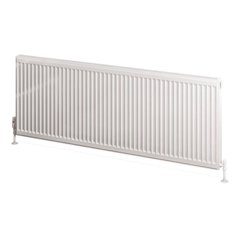 Type 11 Compact Panel Radiator 600 x 1600 Gloss White