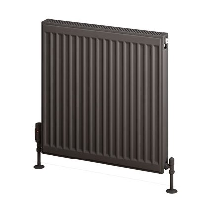 Type 11 Compact Panel Radiator 600 x 600 Matt Anthracite