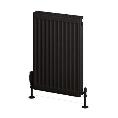 Type 11 Compact Panel Radiator 600 x 400 Matt Black
