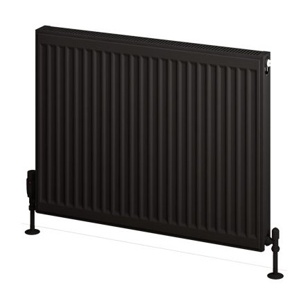 Type 11 Compact Panel Radiator 600 x 800 Matt Black