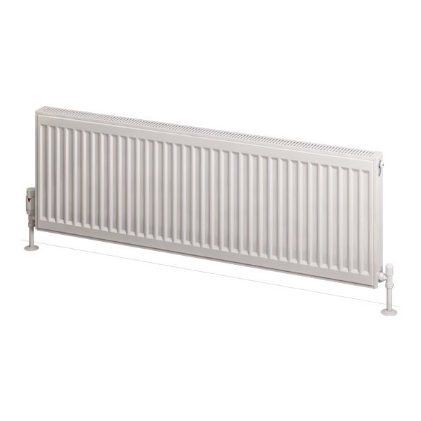 Type 21 Compact Panel Radiator 400 x 1200 Gloss White