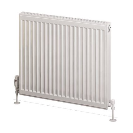 Type 21 Compact Panel Radiator 600 x 700 Gloss White