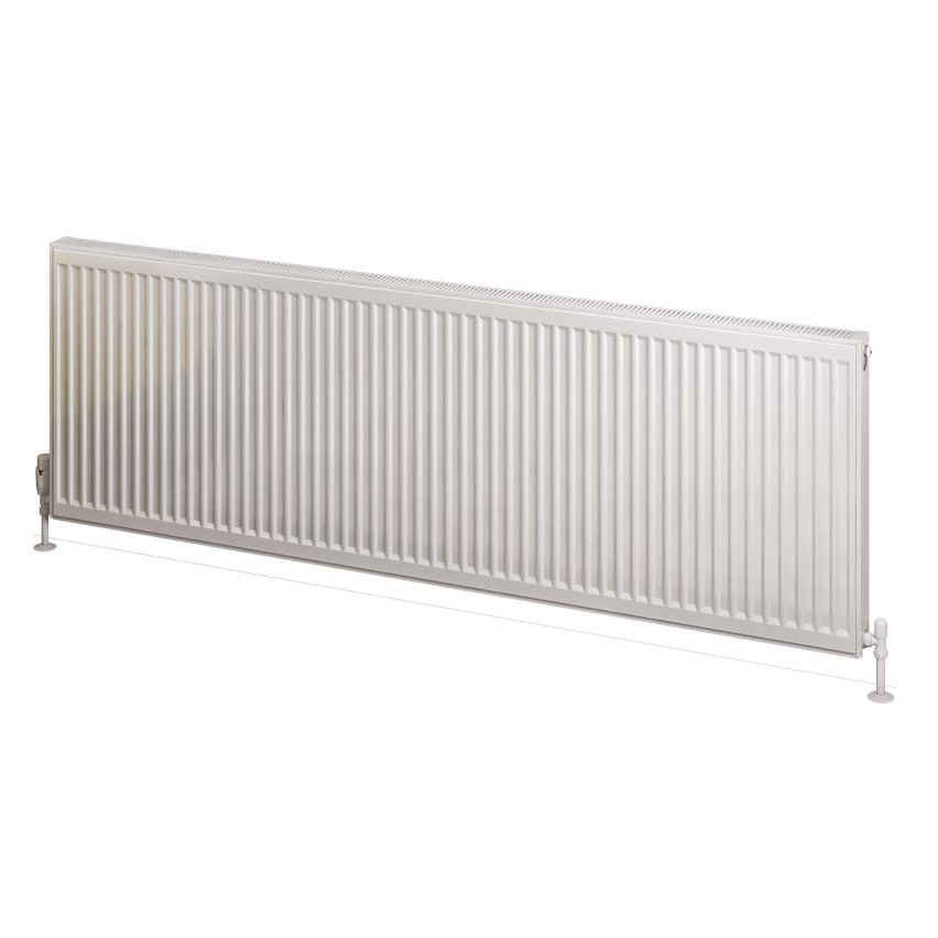Type 21 Compact Panel Radiator 600 x 1800 Gloss White