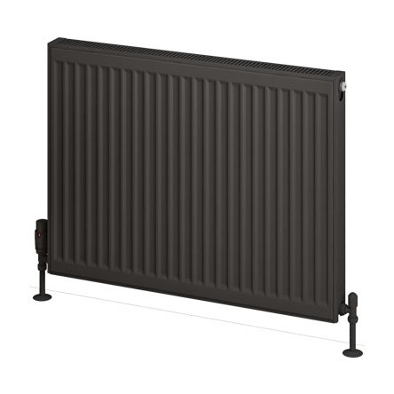 Type 21 Compact Panel Radiator 600 x 800 Matt Anthracite