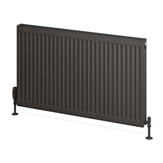 Type 21 Compact Panel Radiator 600 x 1000 Matt Anthracite