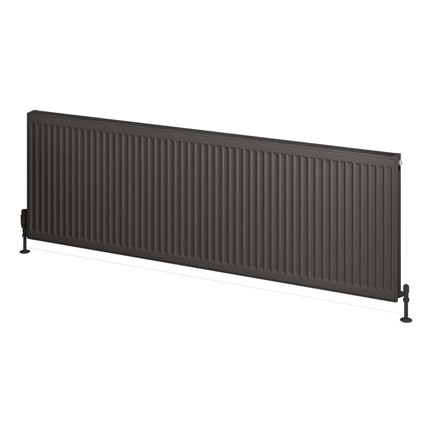 Type 21 Compact Panel Radiator 600 x 1800 Matt Anthracite