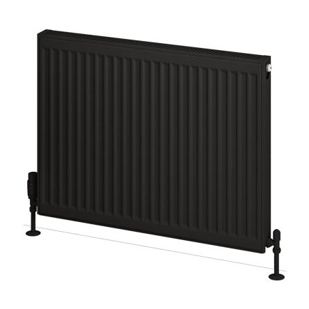 Type 21 Compact Panel Radiator 600 x 800 Matt Black