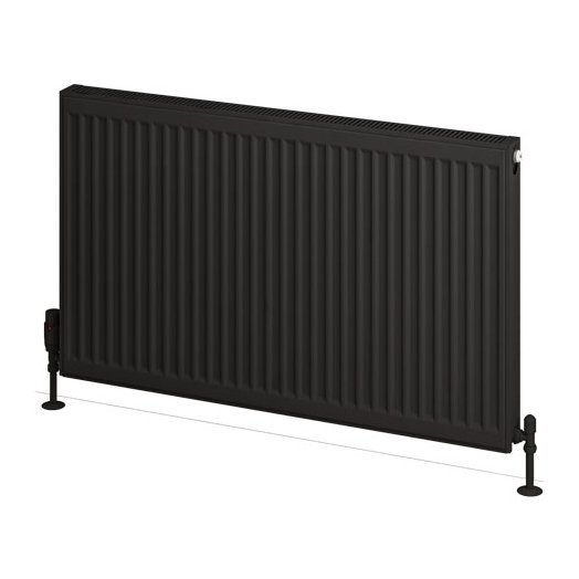 Type 21 Compact Panel Radiator 600 x 1000 Matt Black