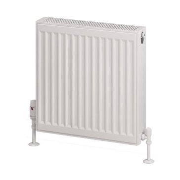 Type 22 Compact Panel Radiator 500 x 500 Gloss White