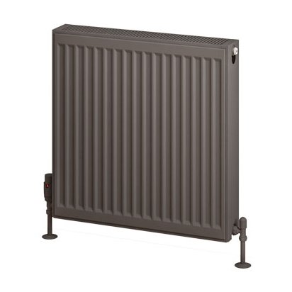 Type 22 Compact Panel Radiator 600 x 600 Matt Anthracite