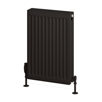 Type 22 Compact Panel Radiator 600 x 400 Matt Black