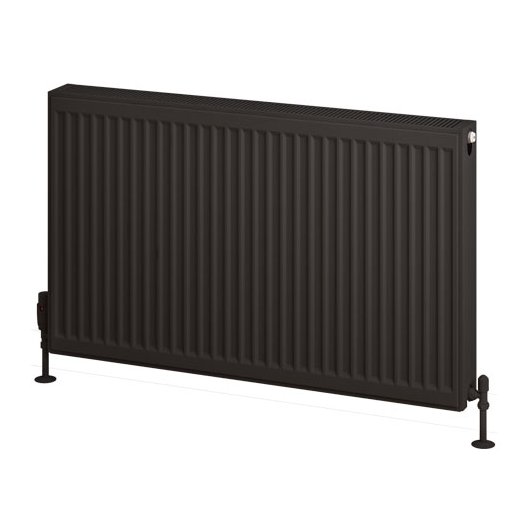Type 22 Compact Panel Radiator 600 x 1000 Matt Black