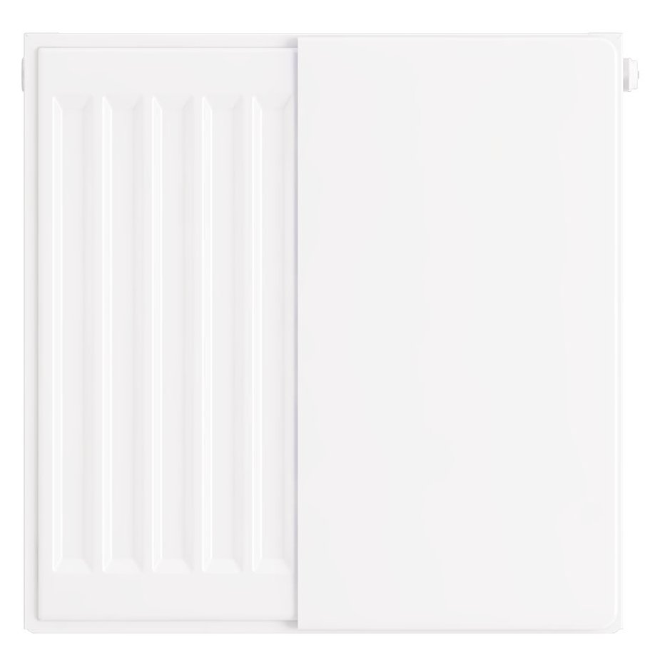 Flat Cover Plate 400 x 400 Gloss White