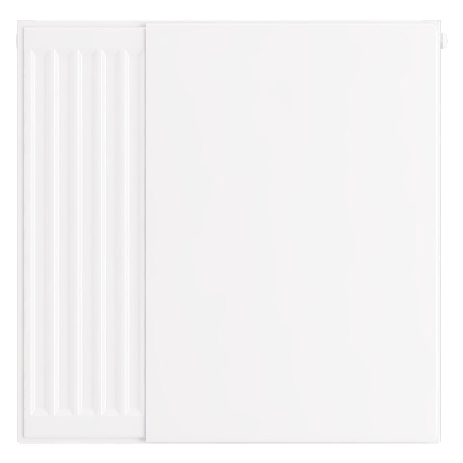Flat Cover Plate 600 x 600 Gloss White