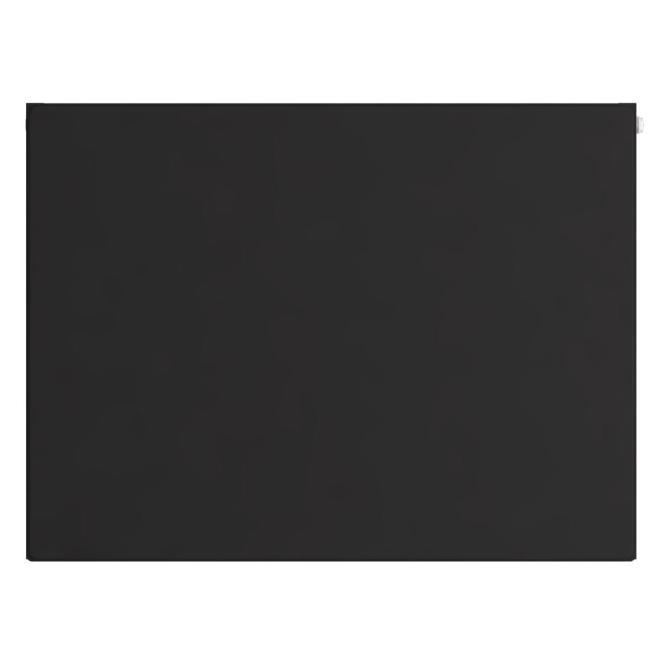 Flat Cover Plate 600 x 800 Matt Black