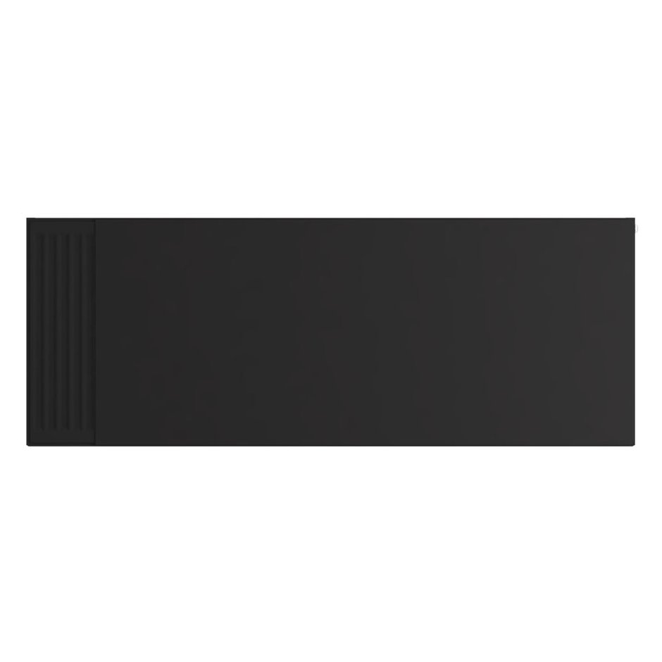 Flat Cover Plate 600 x 1600 Matt Black