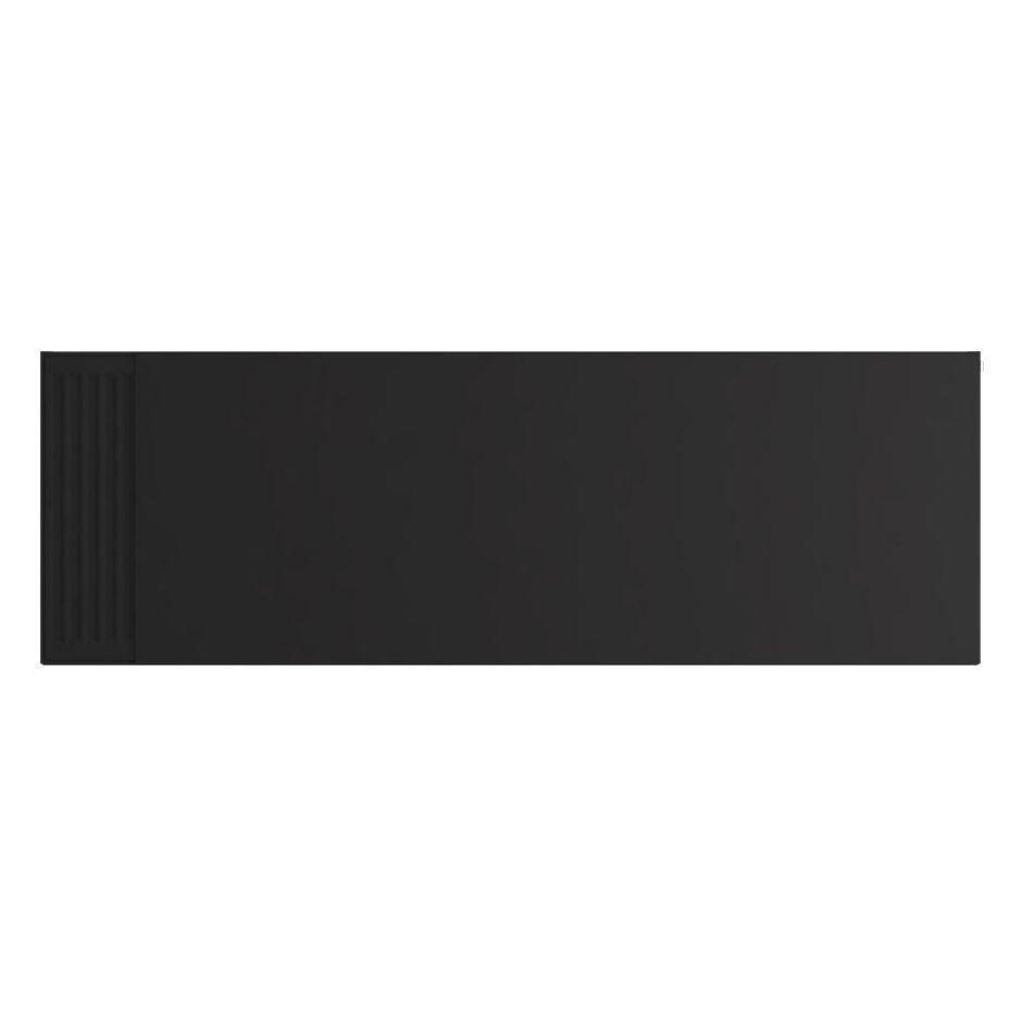 Flat Cover Plate 600 x 1800 Matt Black