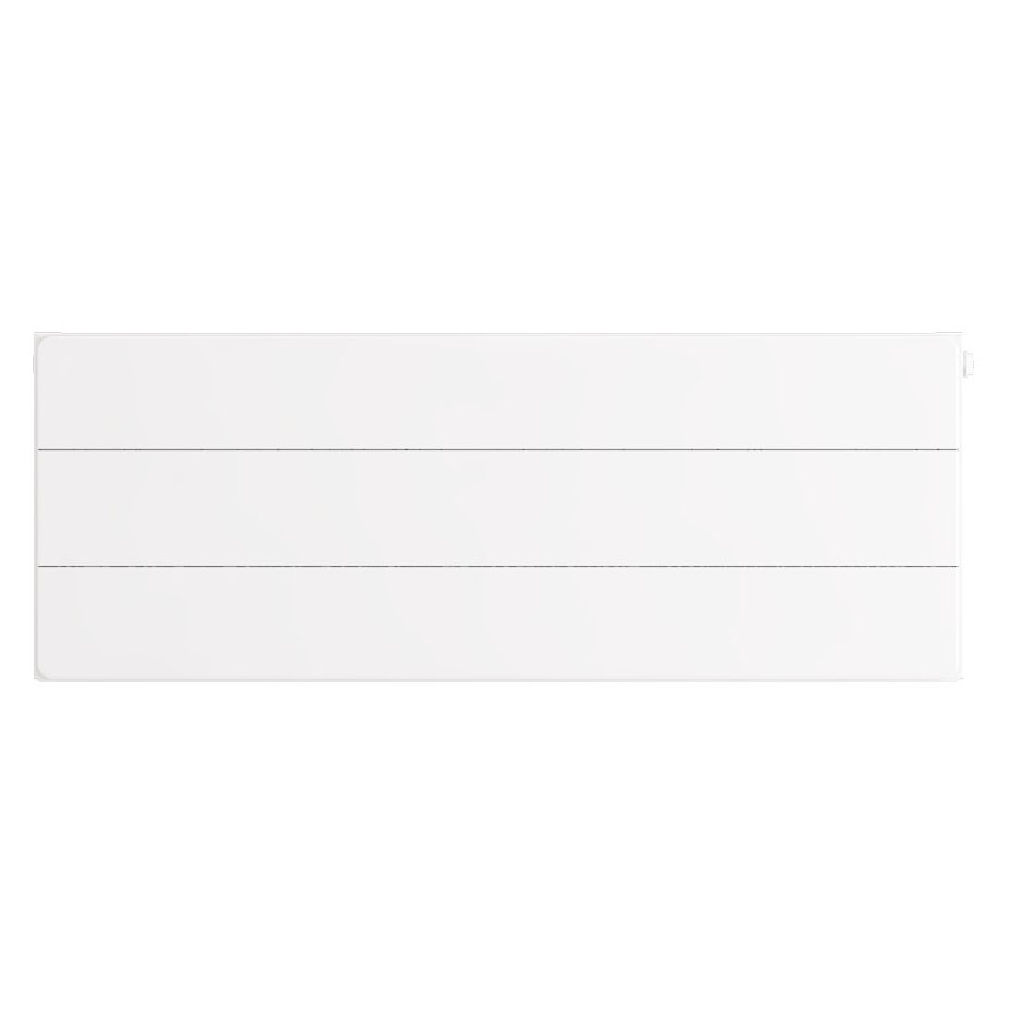 Flat Cover Plate with Lines 300 x 800 Gloss White