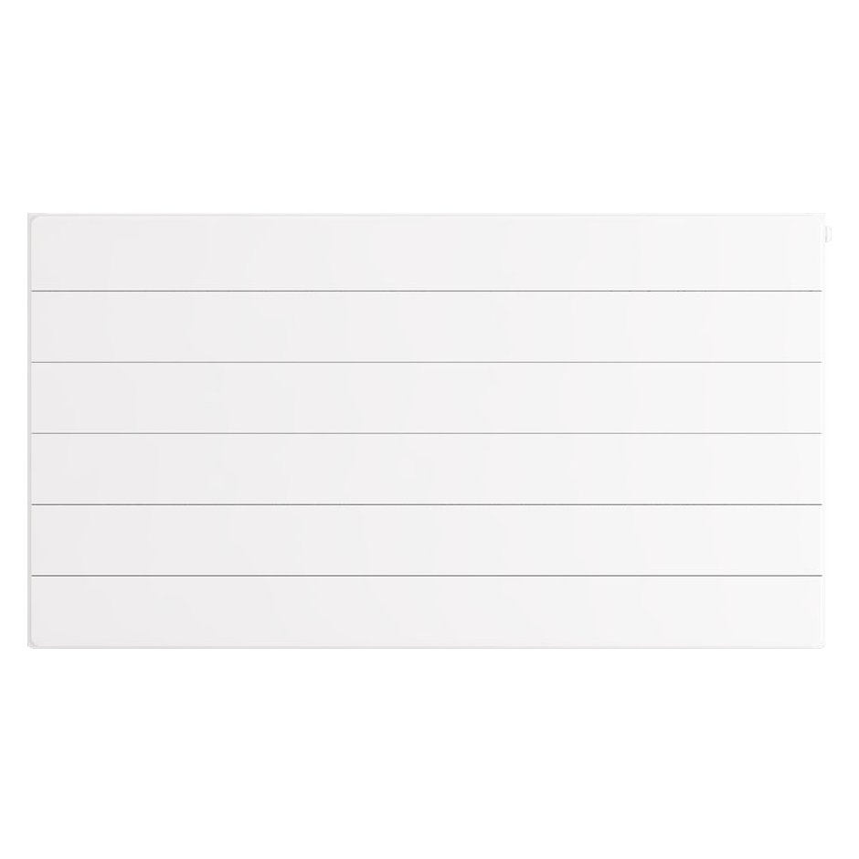 Flat Cover Plate with Lines 600 x 1100 Gloss White