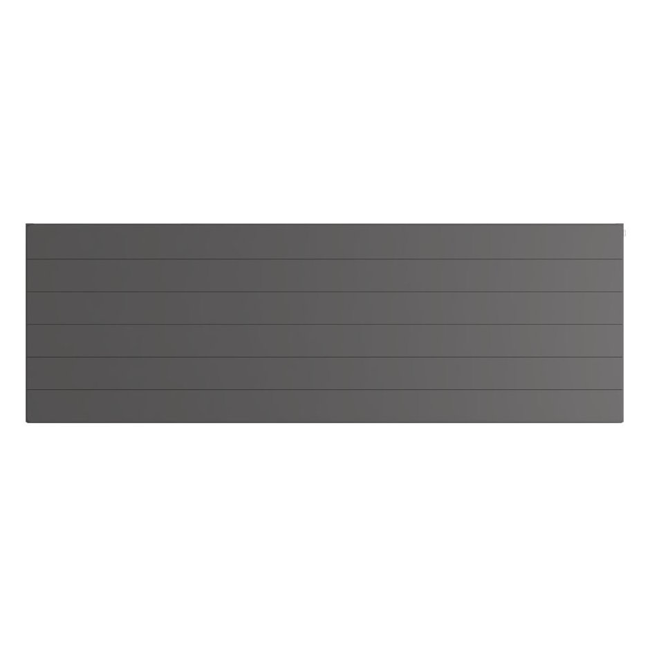 Flat Cover Plate with Lines 600 x 1800 Matt Anthracite