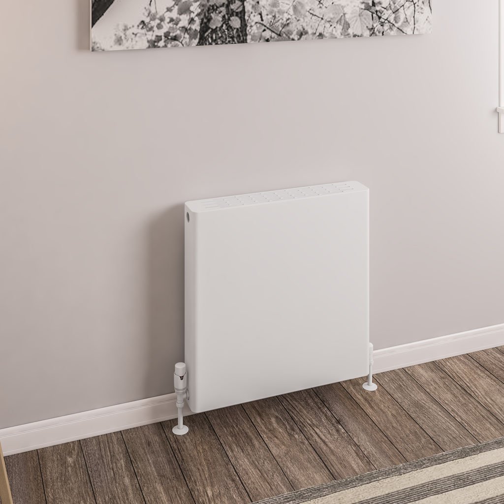 Keynsham Type 22 Panel Radiator 600 x 600 with Flat Designer Cover