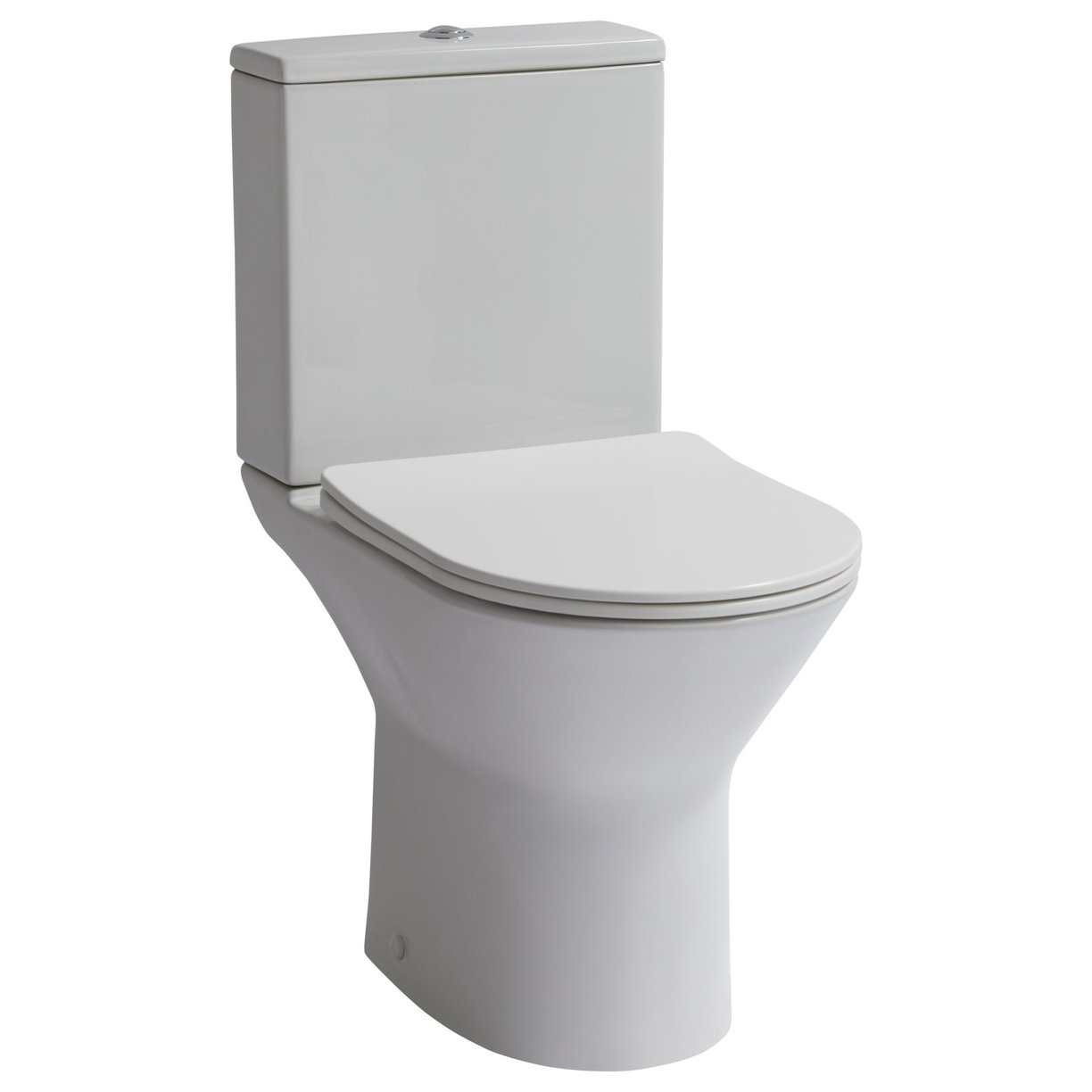 Fyne Open Back WC Pan, Cistern & Seat