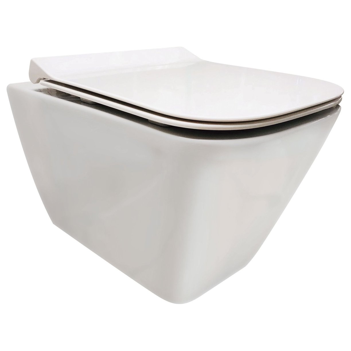 Fife Wall Hung WC Pan & Soft Close Seat