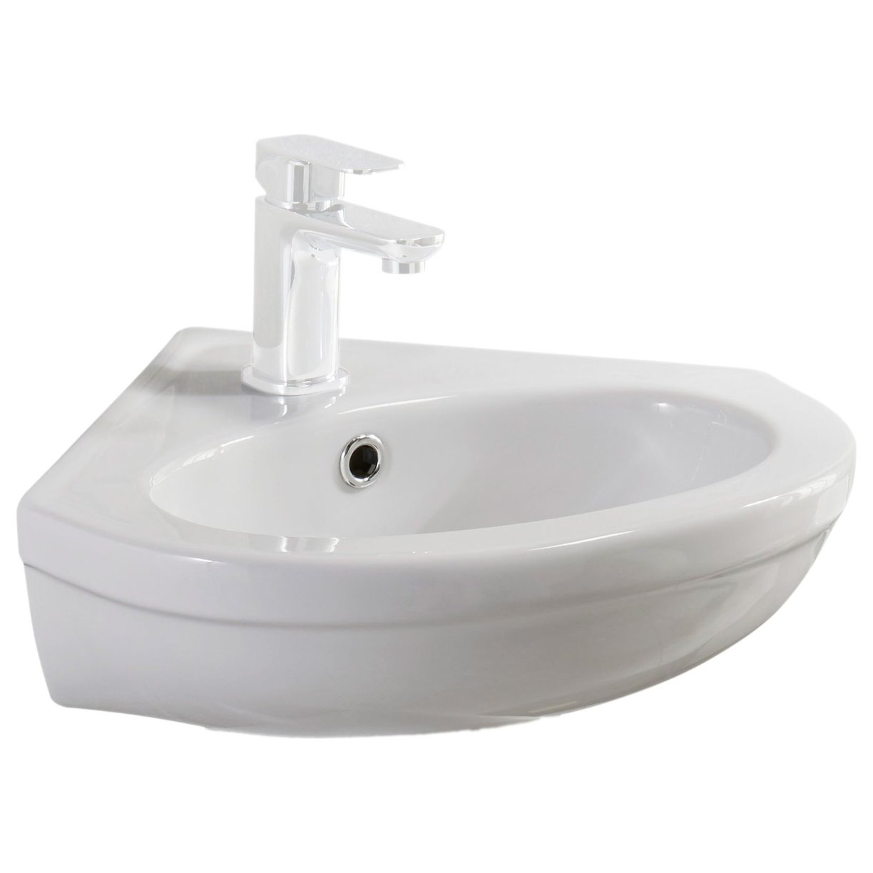 Skara 375mm 1TH Corner Basin