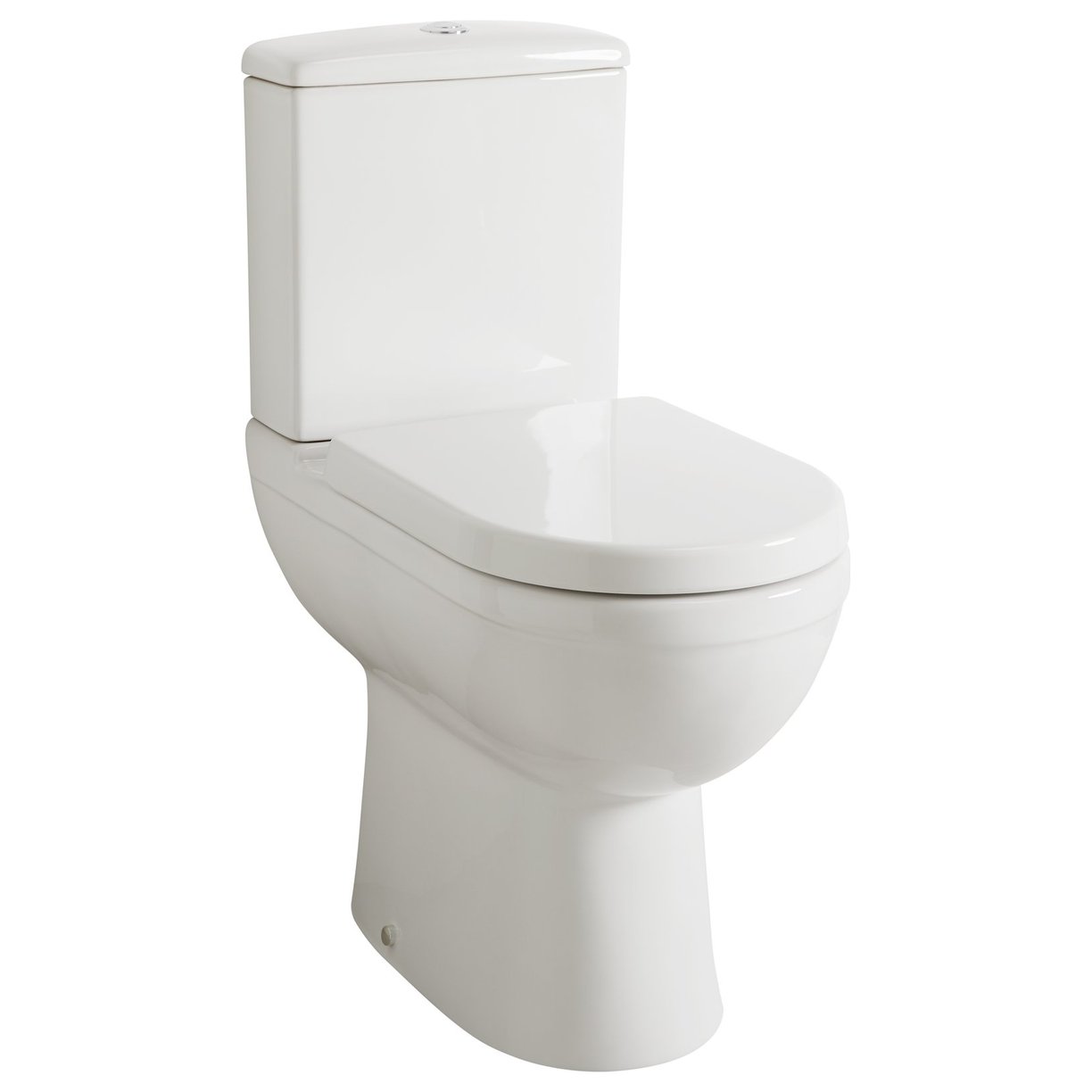 Elgin Comfort Height WC Pan, Cistern & Luxury Soft Close Seat