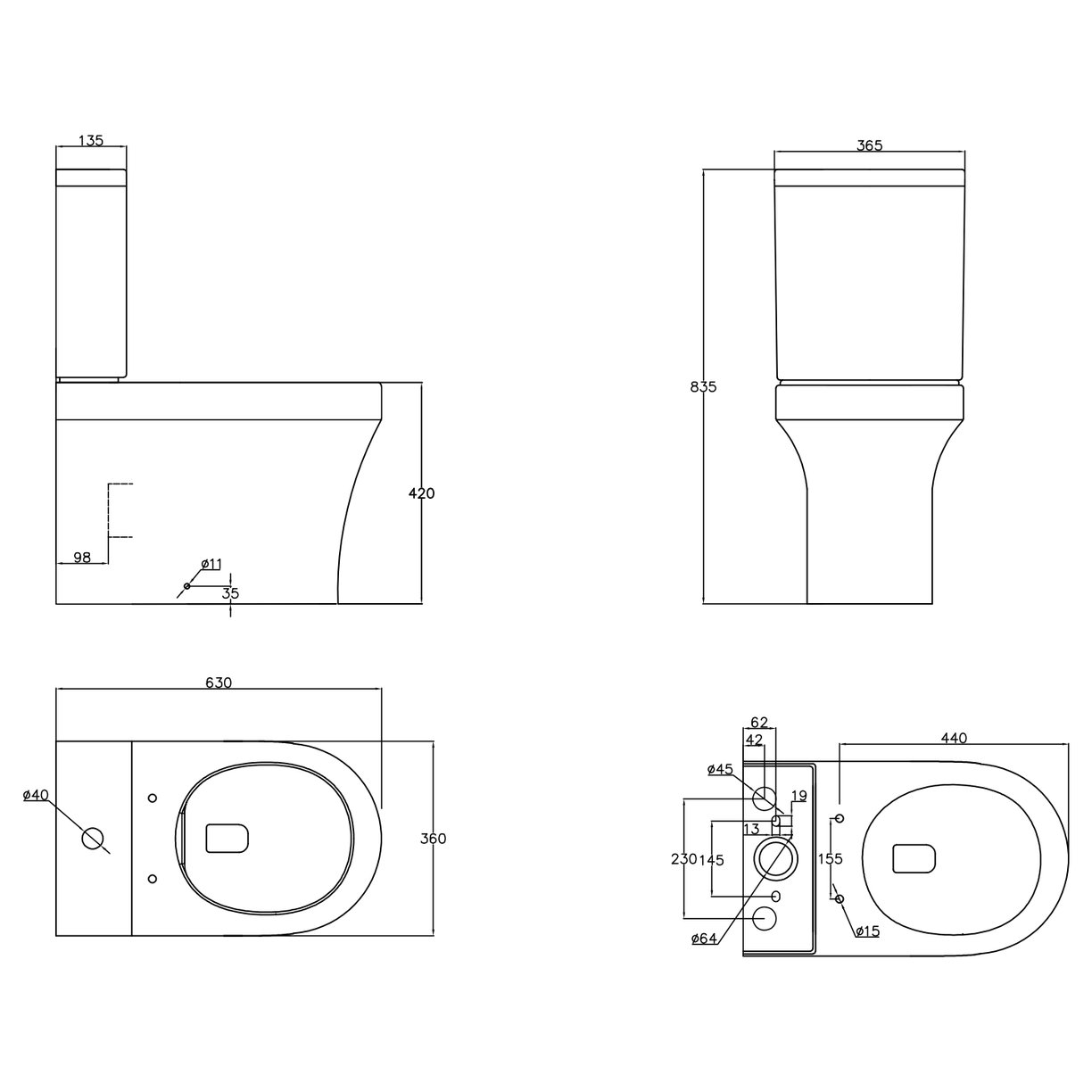 Skara Rimless BTW CC Pan
