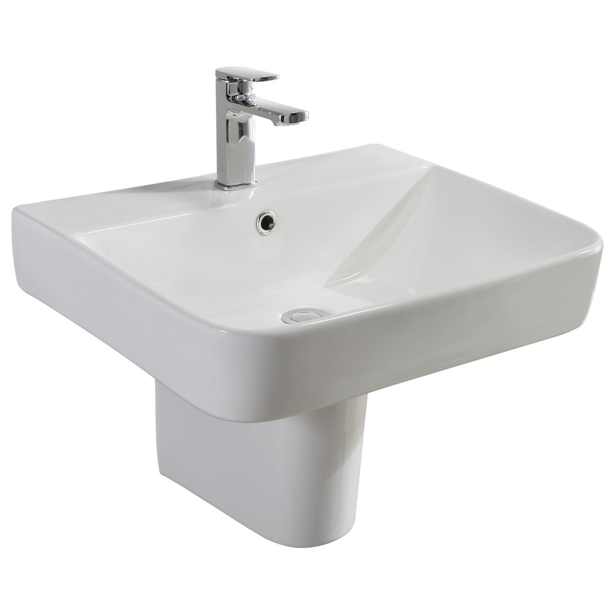Elgin 500 Basin & Semi-Pedestal