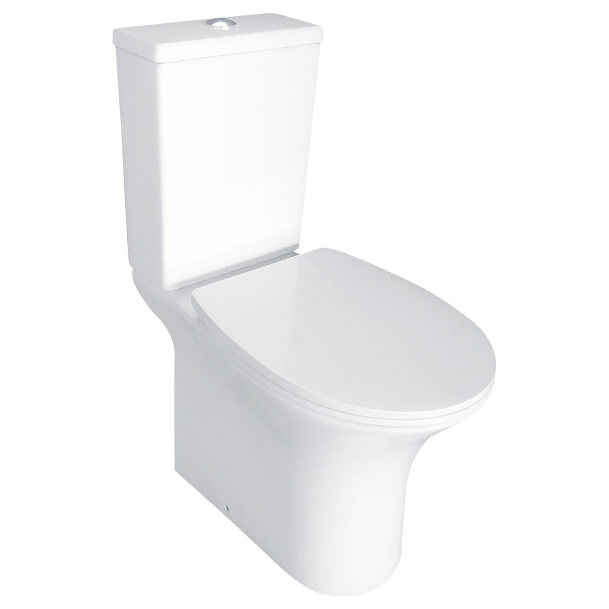 Kelso Open Back WC Pan, Cistern & Seat