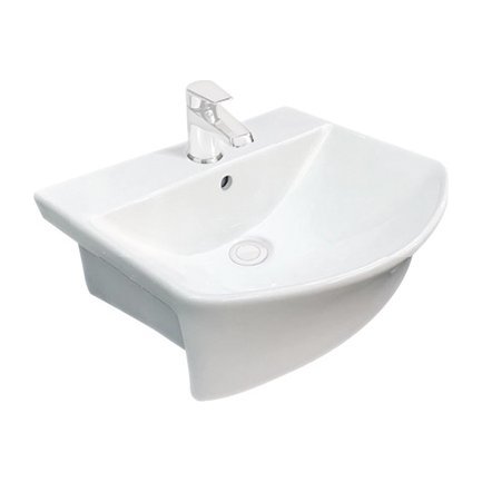 Kelso Semi Recessed Basin 1TH