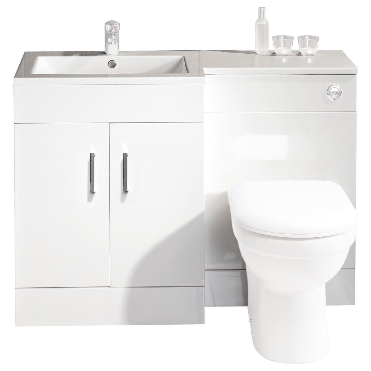Lewis 1100 L-Shape Combination Unit (Left Hand Basin Option)