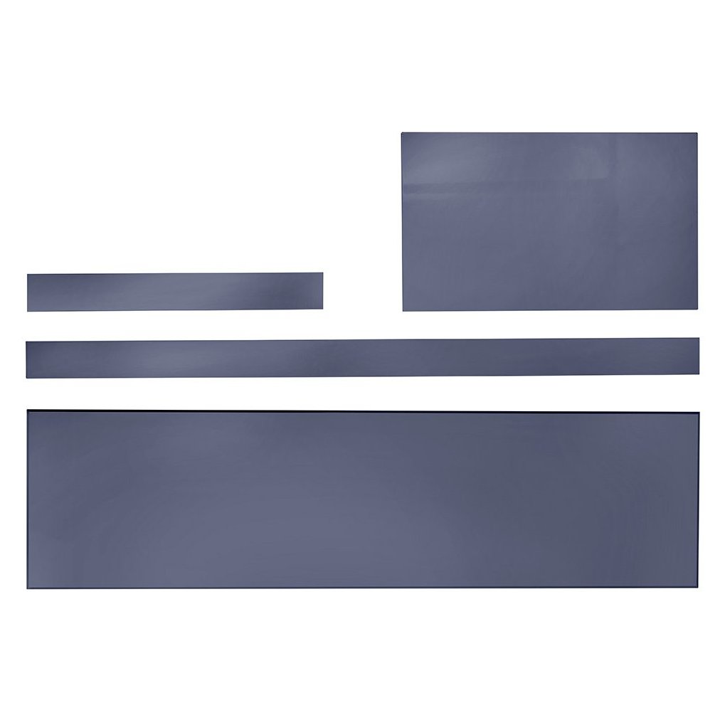 1800mm MDF Bath Panel Storm Blue Lomond