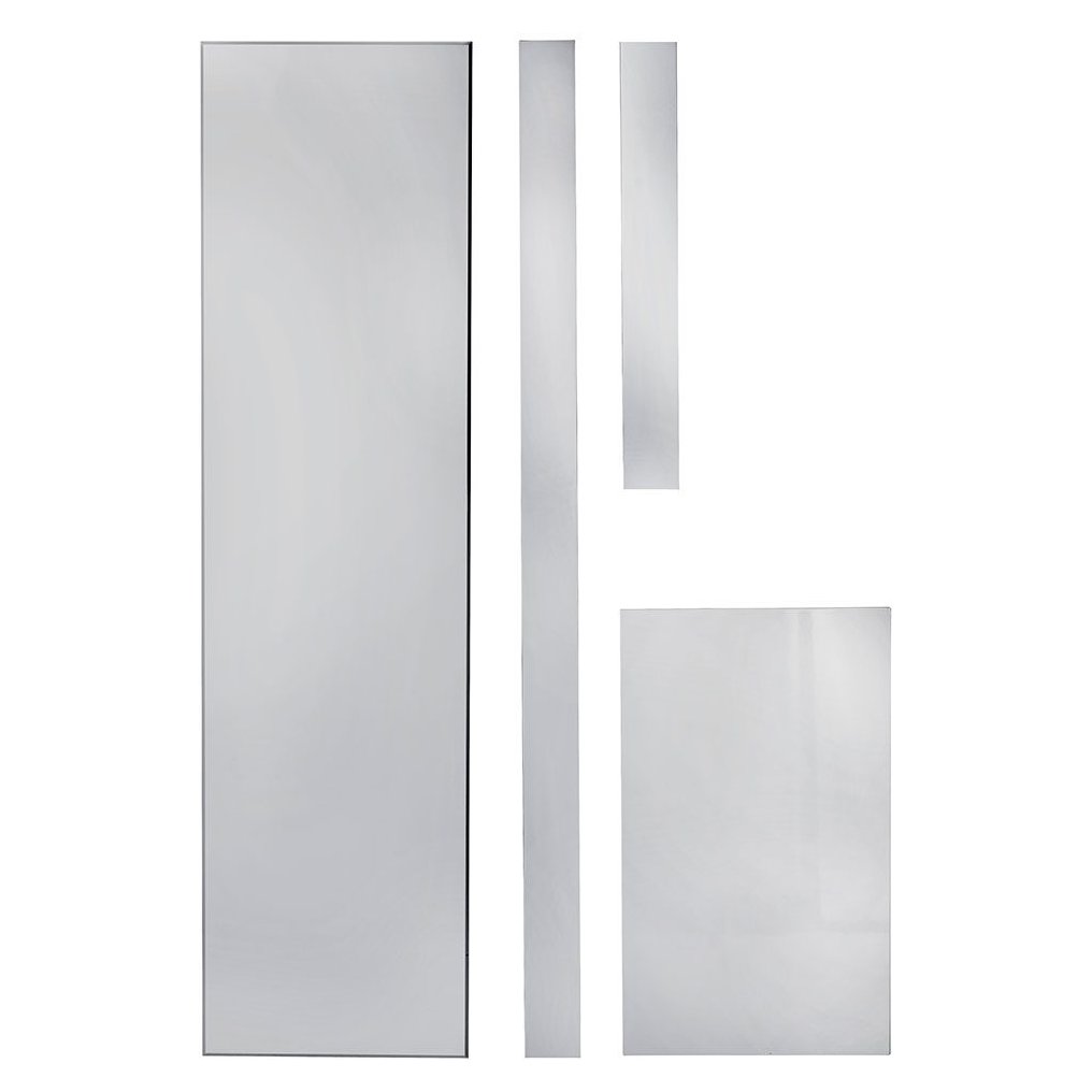 700mm MDF Bath End Panel Matt Grey Lomond