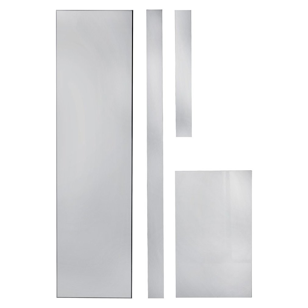 800mm MDF Bath End Panel Matt Grey