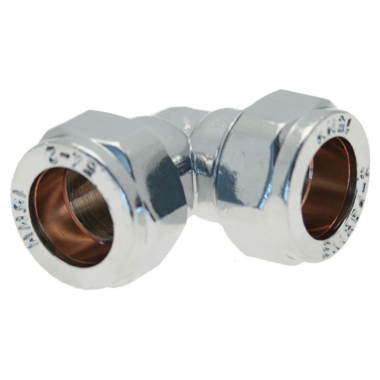 15MM COMP ELBOW - CHROME