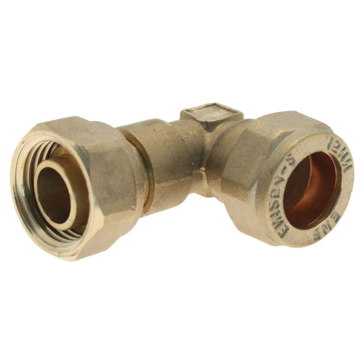 15mm x 1/2 COMP BENT TAP CONNECTOR