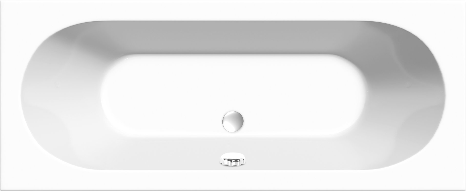 Braemar 1700 x 750mm Oval Double Ended Bath