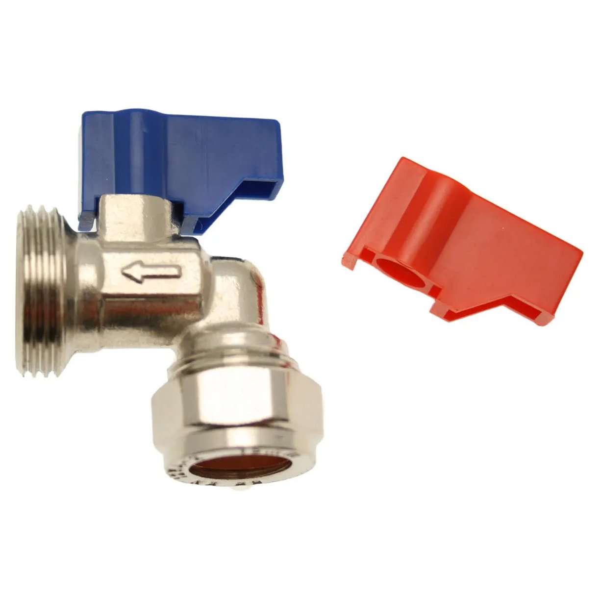 15MM X 3/4 ANG WASHING MACHINE TAP CP